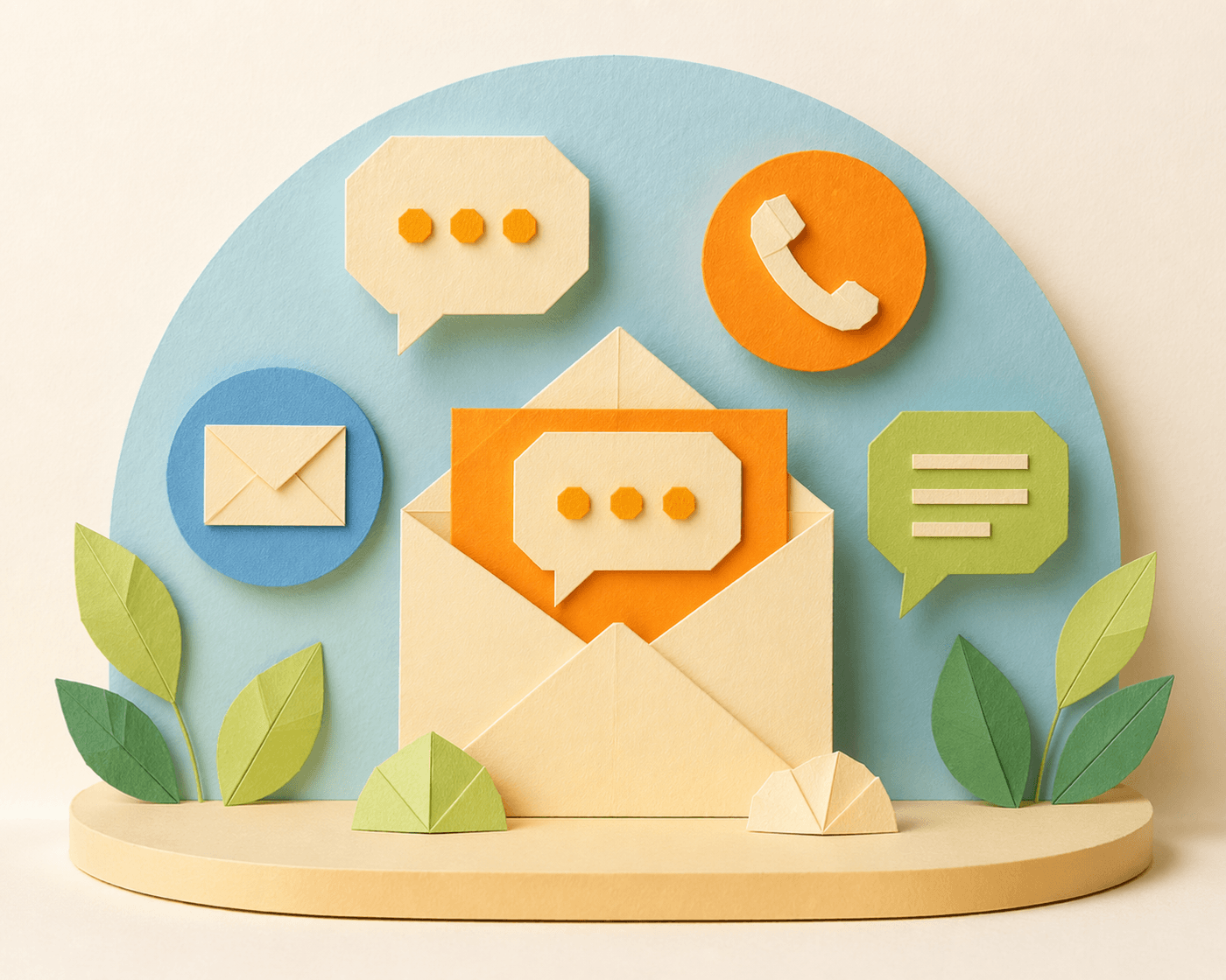 Contact us illustration